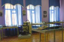 The exhibition gallery