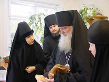 The visit of Bishop Mikahil
